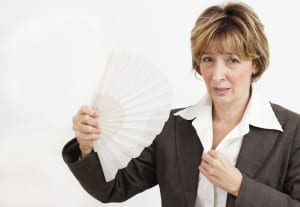 Businesswoman in Menopause